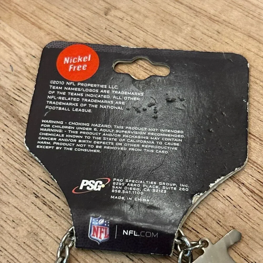 NWT NFL Pittsburgh Steelers Super Bowl charm bracelet silver tone